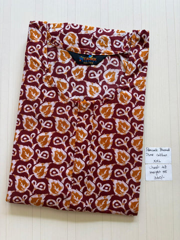 AASZ 365 Peacock Zip Nighty BP DPS
