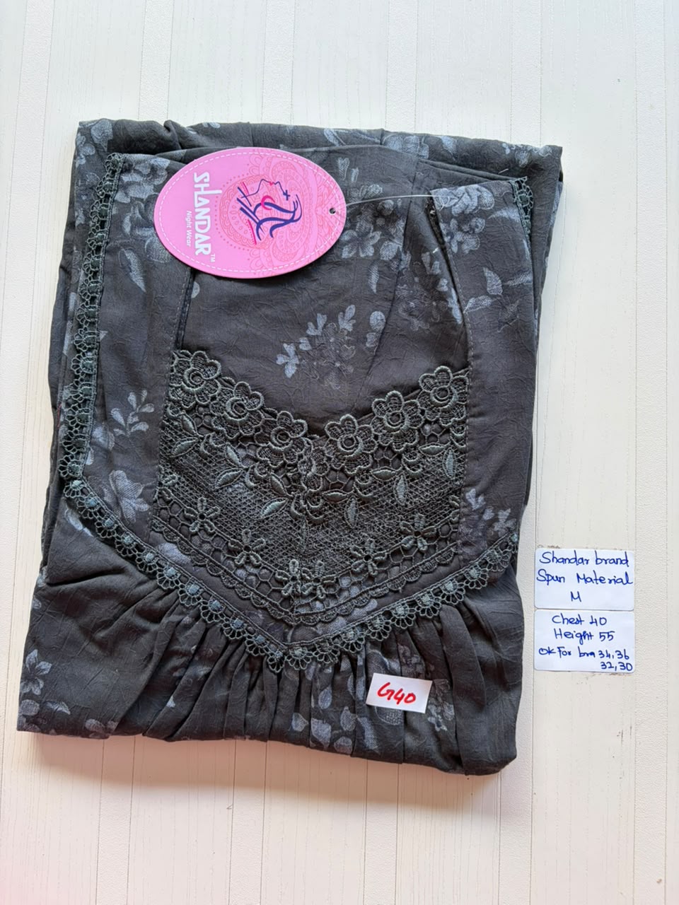 ASS 514 Shandar Spun nighty