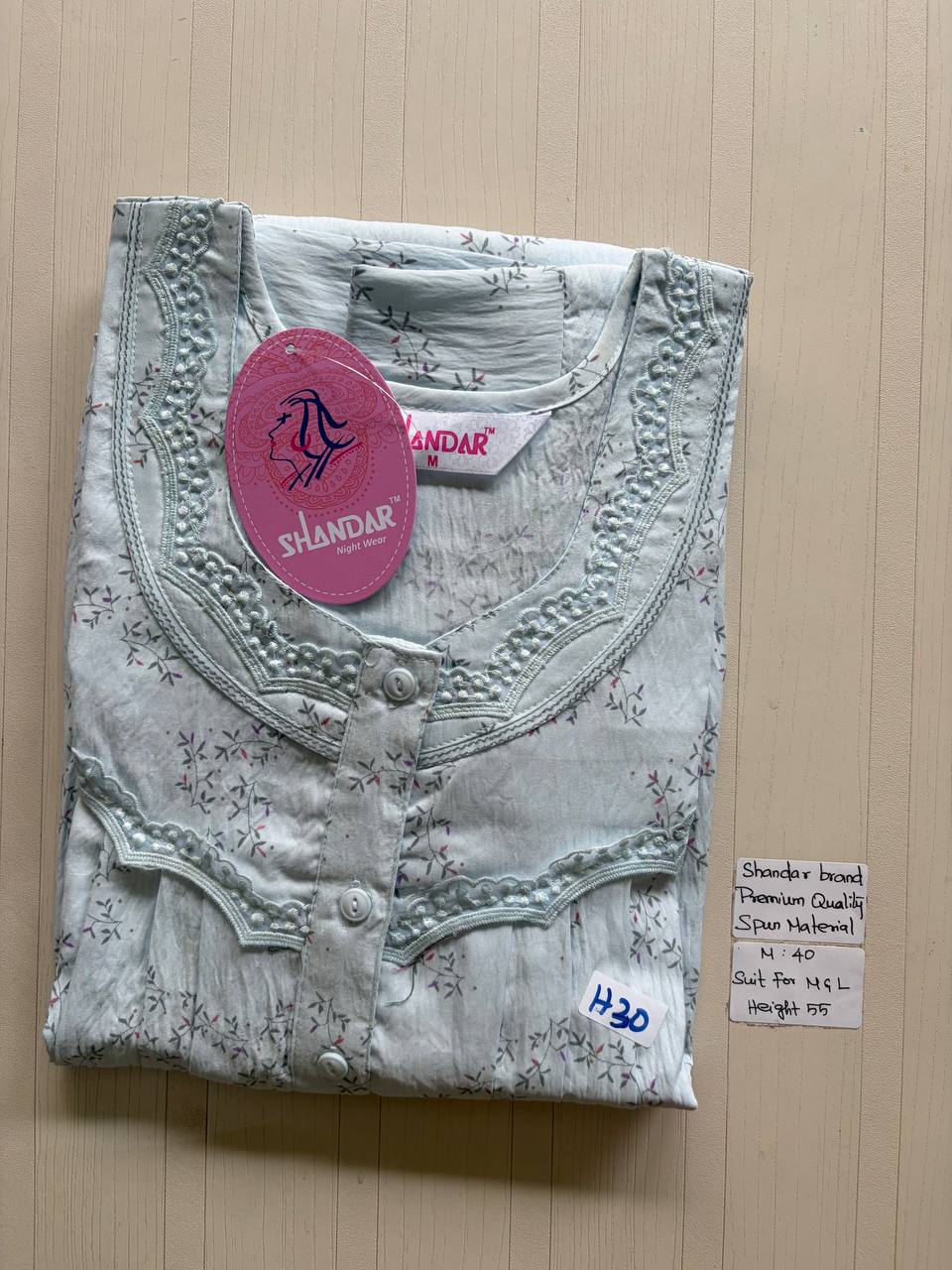 ASS139 Shandar Spun nighty