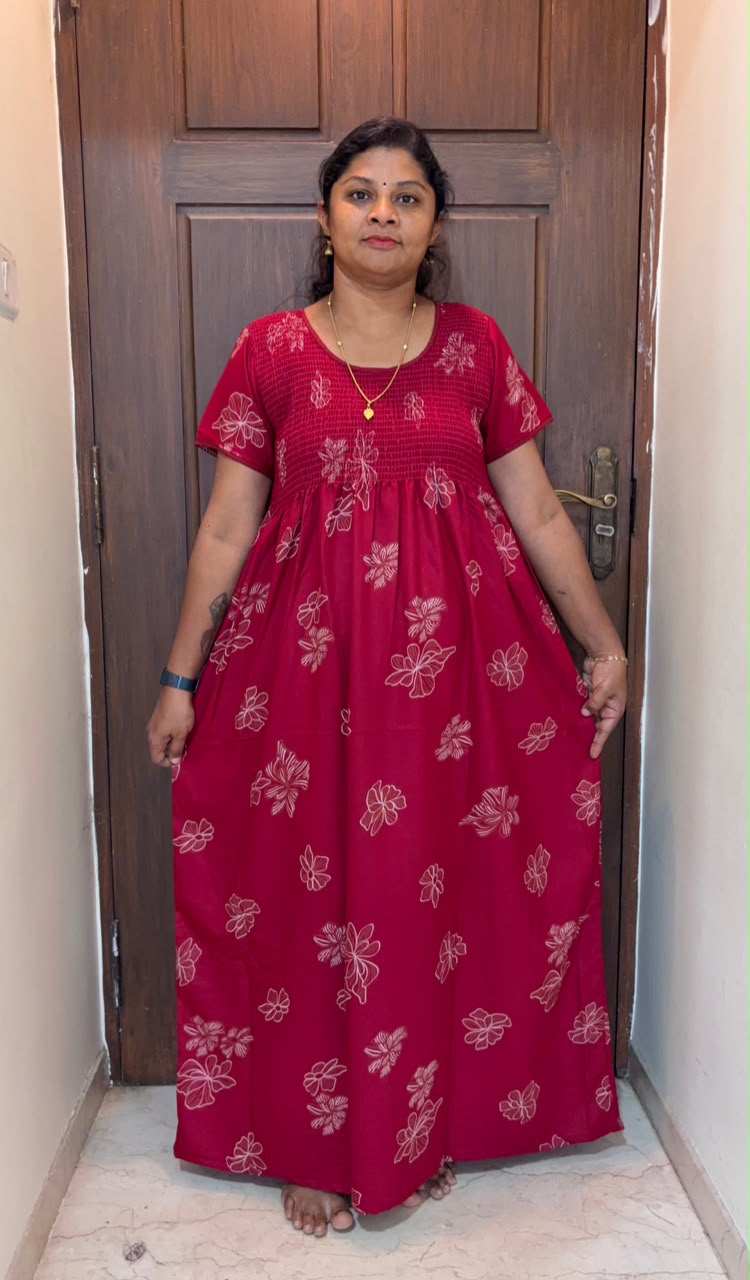 SPB 010 Ponni's Smoking Frock Nighty