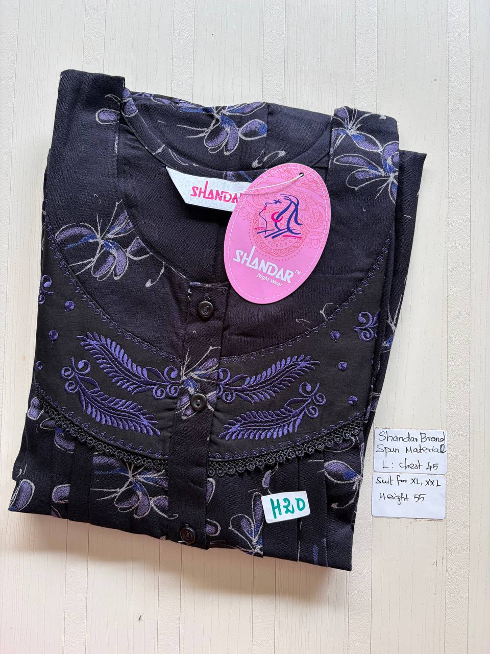 bss 351 Shandar Spun nighty