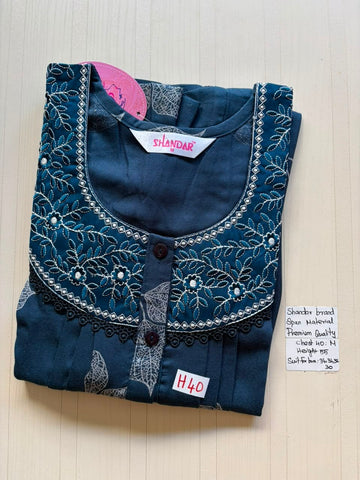 ASS 280 Shandar Spun nighty