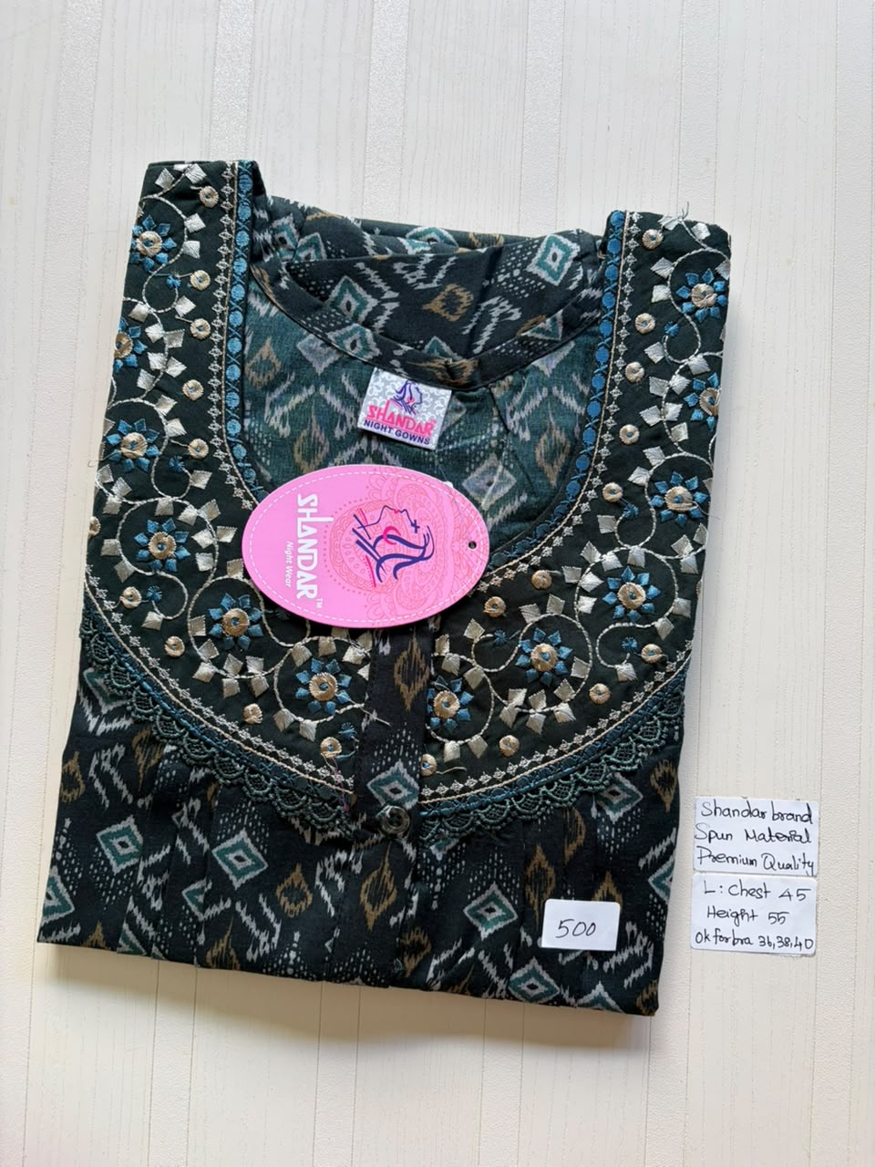 BSS 065 Shandar Spun nighty
