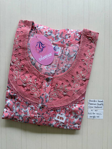 ASS202 Shandar Spun nighty