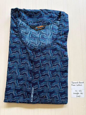 AASHP 084 Peacock Pleats Zip Nighty BP HP CPS