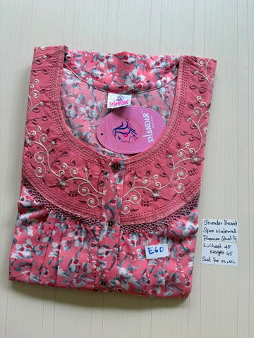 BS501 Shandar Spun nighty