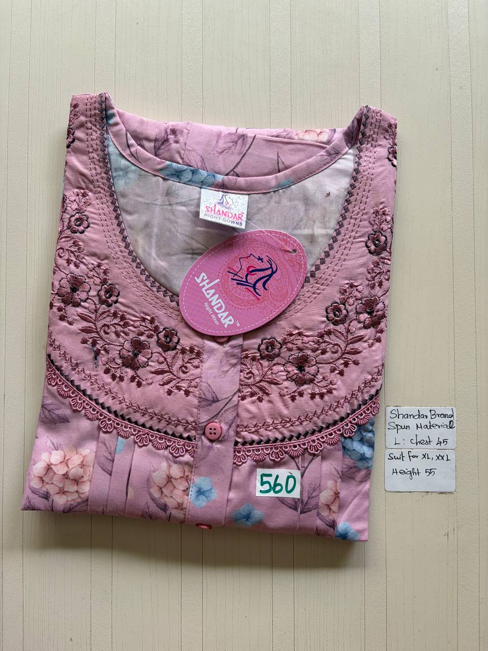 bss 395 Shandar light Spun nighty