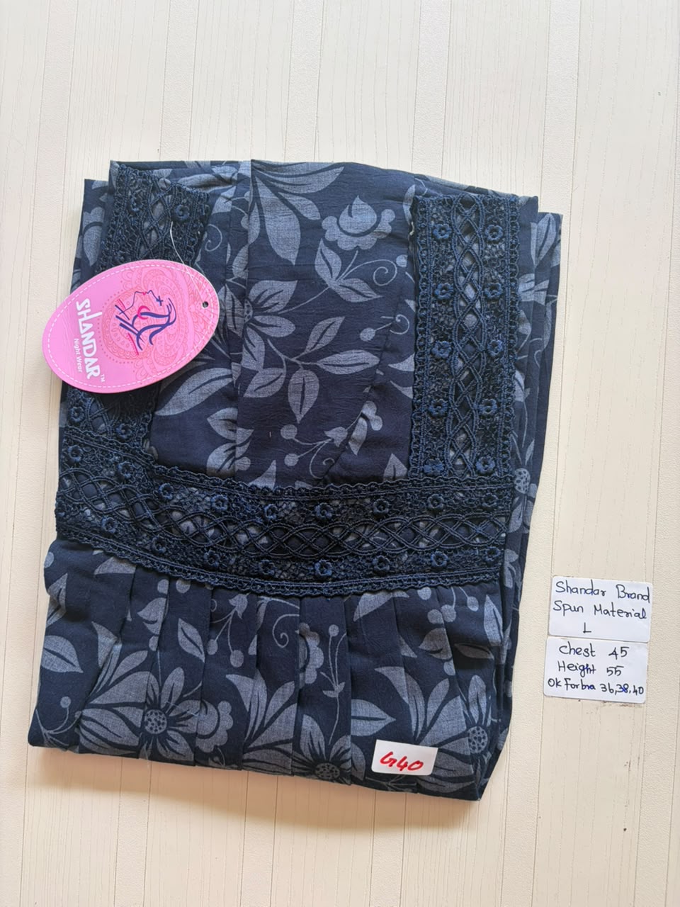 BSS 261 Shandar Spun nighty