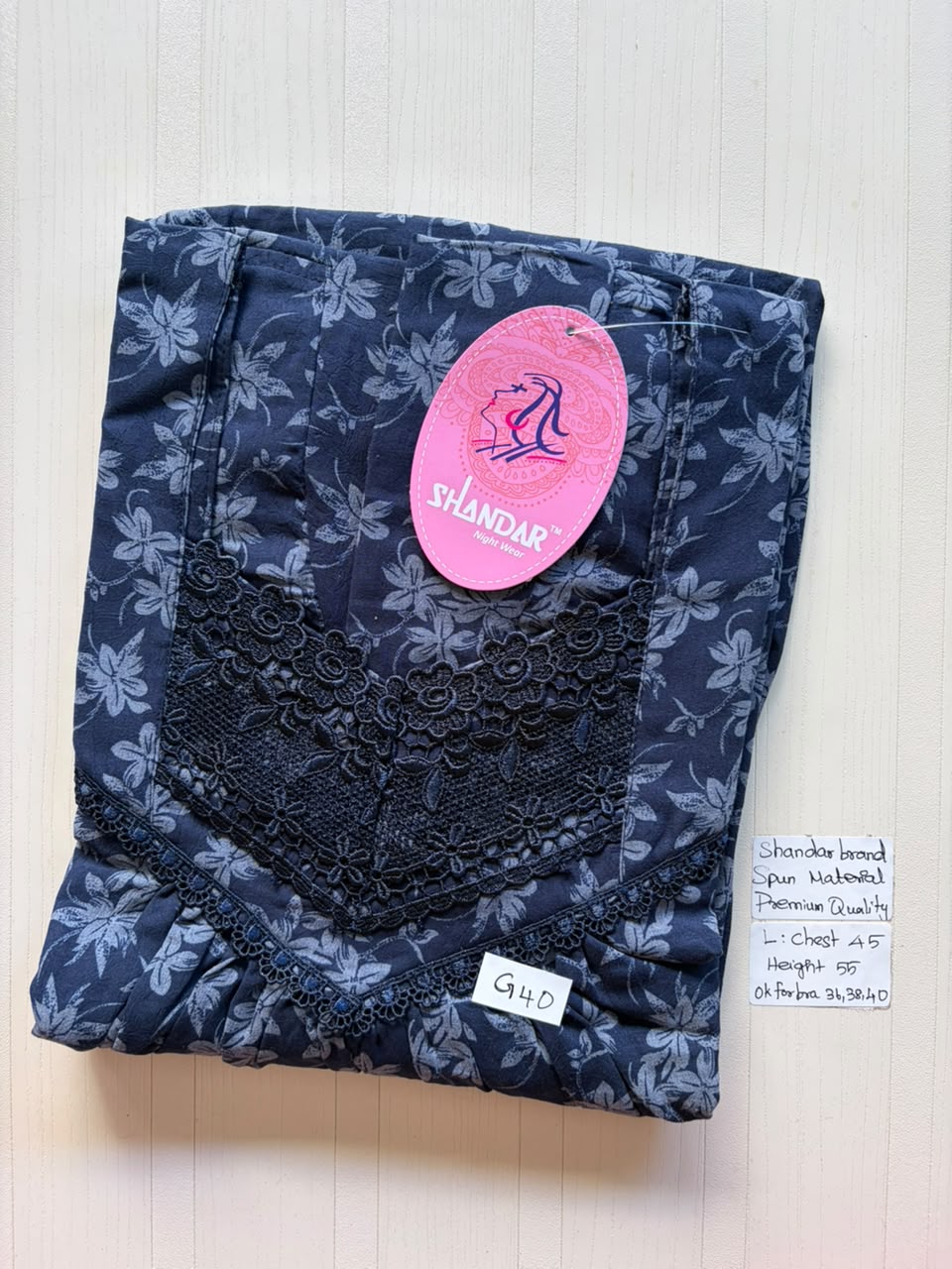 BSS 055 Shandar Spun nighty