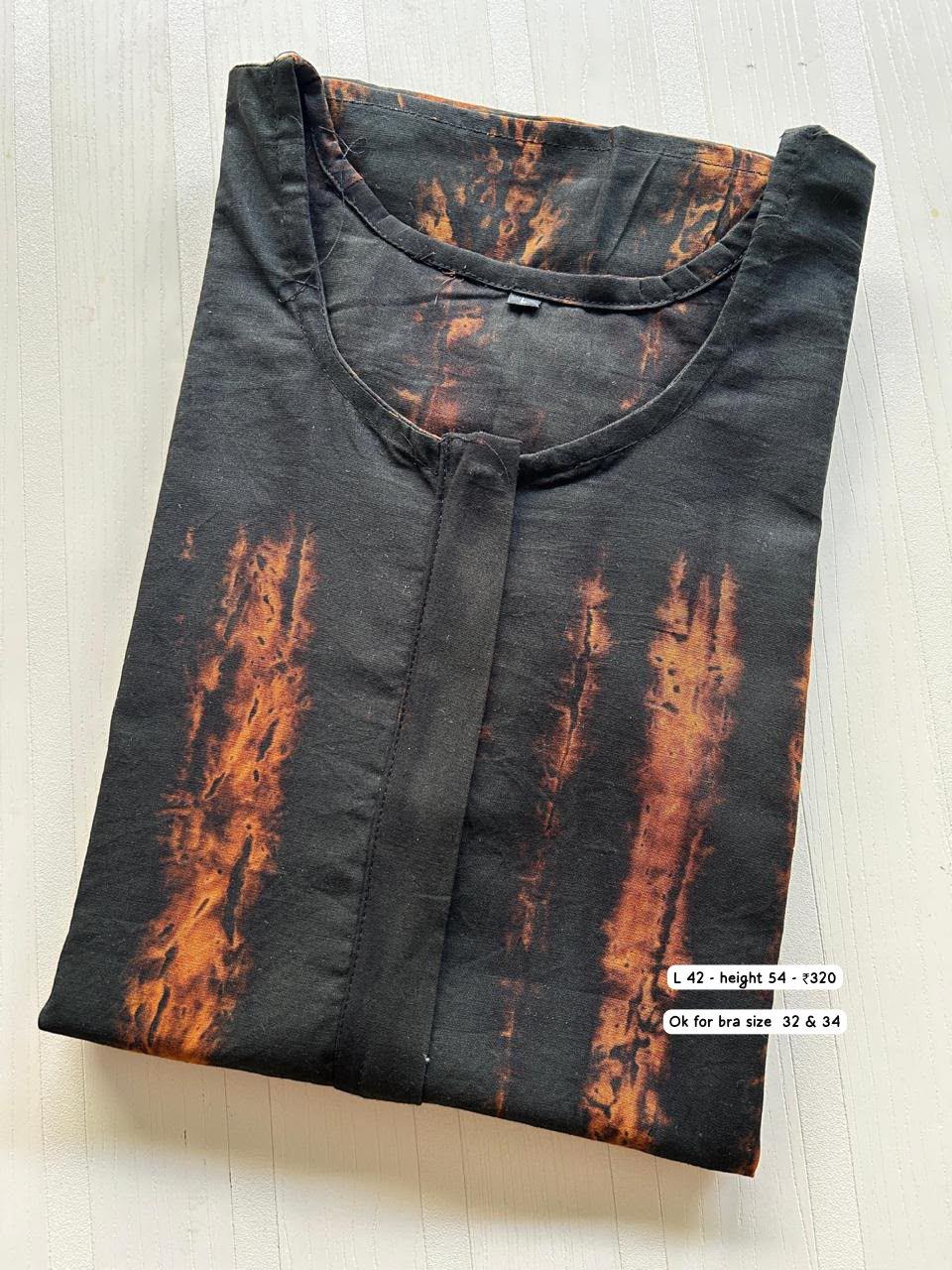 AASZ037 Peacock zip Nighty