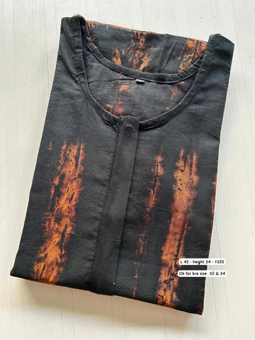 AASZ037 Peacock zip Nighty