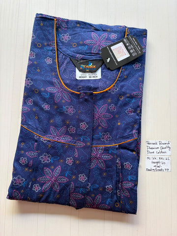 AASHP 327 Height Peacock Zip Nighty BP HP CPS DPS