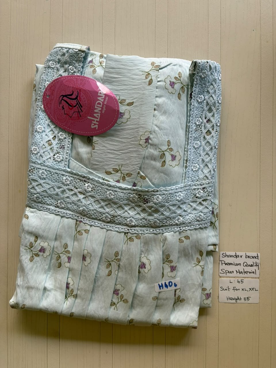BS381 Shandar Spun nighty