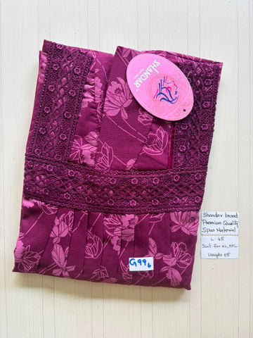 BS324 Shandar Spun nighty