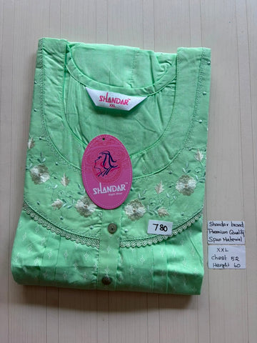 DSS205 Height Shandar Spun Nighty