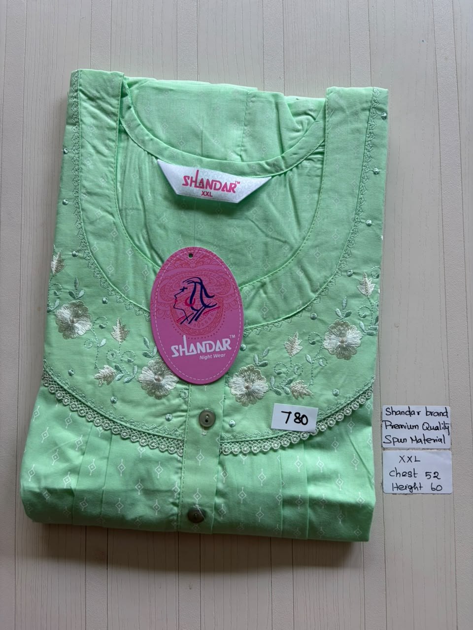 DSS205 Height Shandar Spun Nighty
