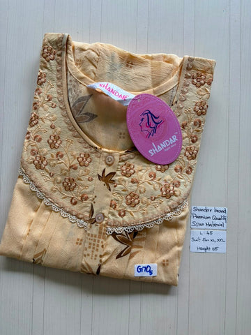 BS237 Shandar Spun nighty