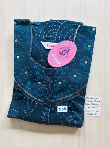 ASS119 Shandar Spun nighty