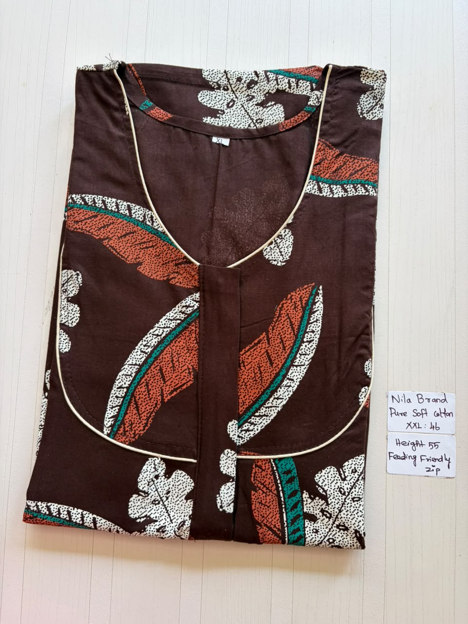 NP 116 Nila Brand Zip Nighty DPS
