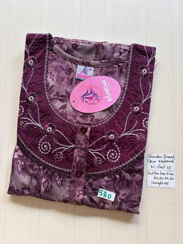 ASS 818 Shandar Spun nighty light