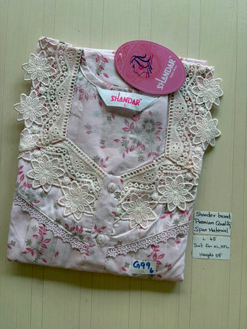 BS329 Shandar Spun nighty