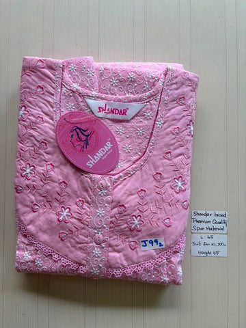 BS438 Shandar Spun nighty