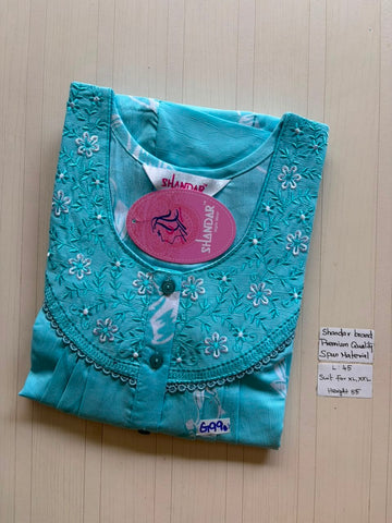BS297 Shandar Spun nighty