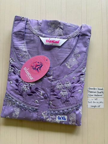 BS248 Shandar Spun nighty