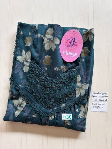 css 629 Shandar Spun nighty