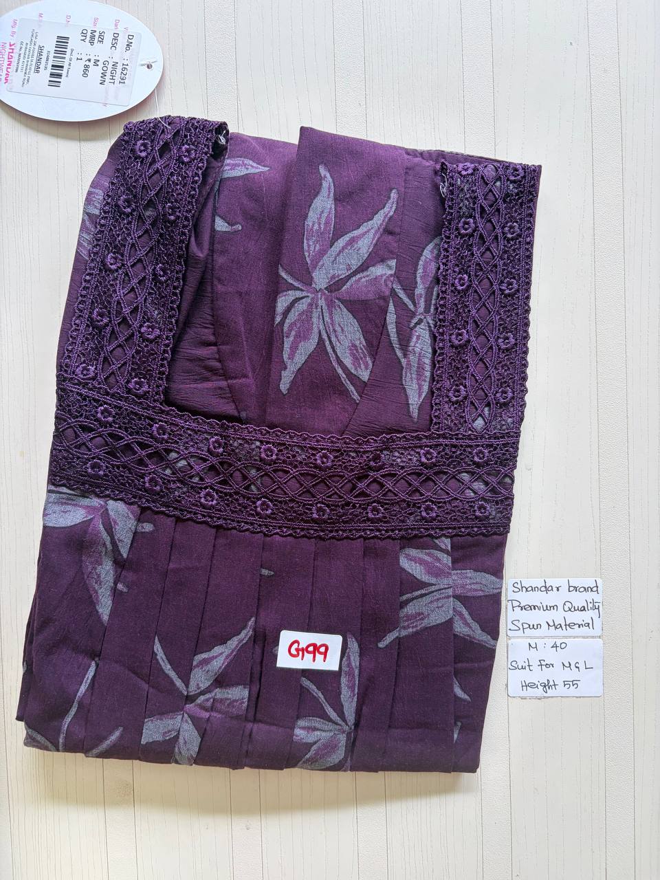 ASS066 Shandar Spun nighty