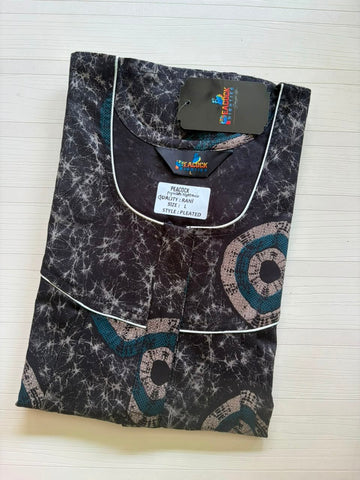 AAS5082 Peacock pleats Zip premium quality BP DD