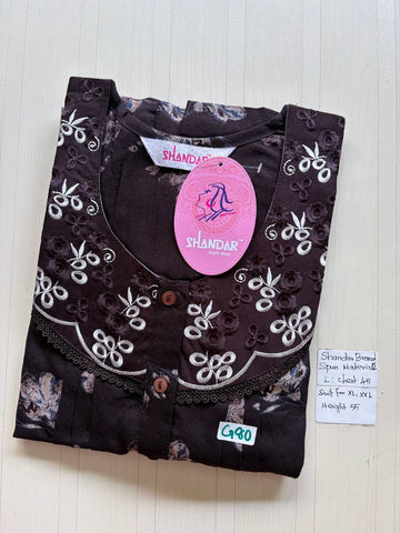 bss 329 Shandar Spun nighty
