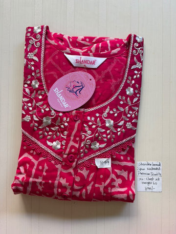 CSS 423 Height Shandar Spun nighty