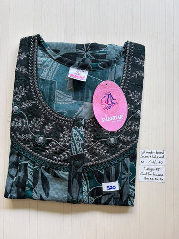 ASS 439 Shandar Spun nighty