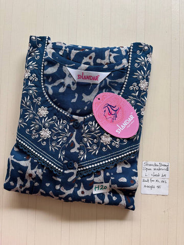 bss 358 Shandar Spun nighty
