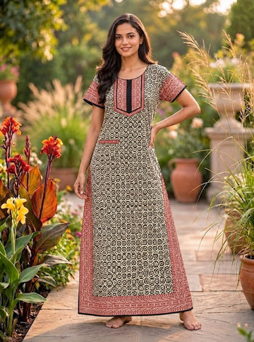 AASZ 199 Height Peacock Zip Nighty BP DPS