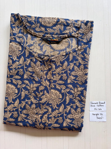 AASZ 347 Peacock Zip Nighty BP CPS