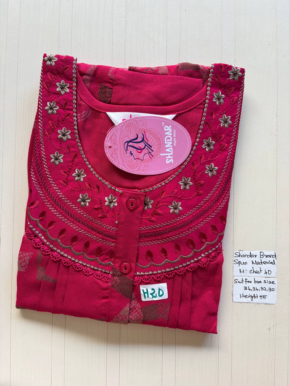 ASS 860 Shandar Spun nighty