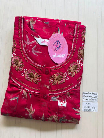 DSS106 Height Shandar Spun Nighty