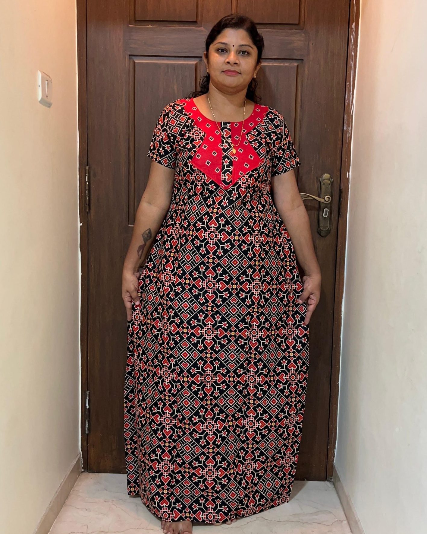 WhatsApp Image 2026-04-10 at 3.21.00 PM AB038 Pranjul Nighty - Image 1