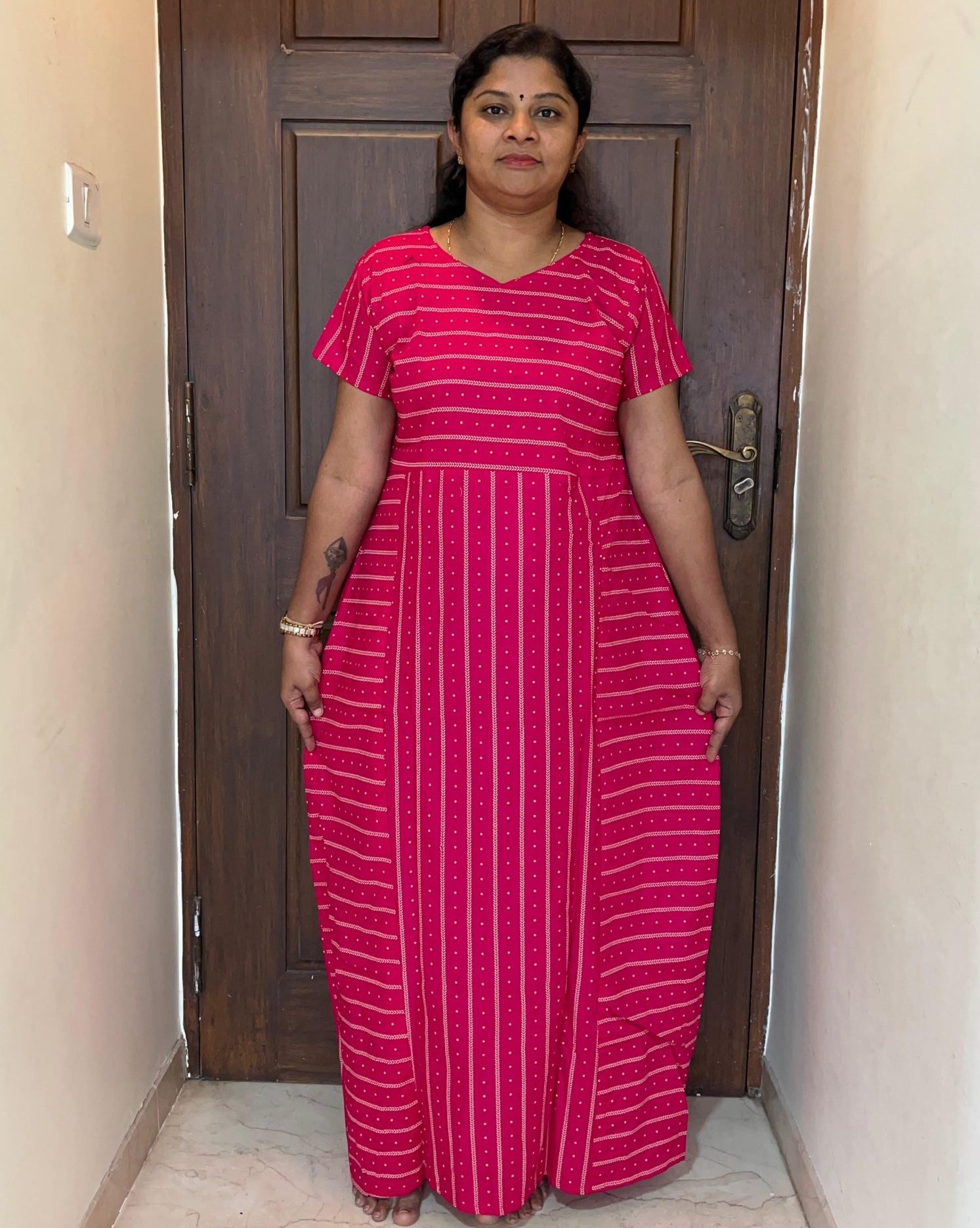 WhatsApp Image 2026-04-10 at 3.27.43 PM AB042 Pranjul Nighty - Image 1