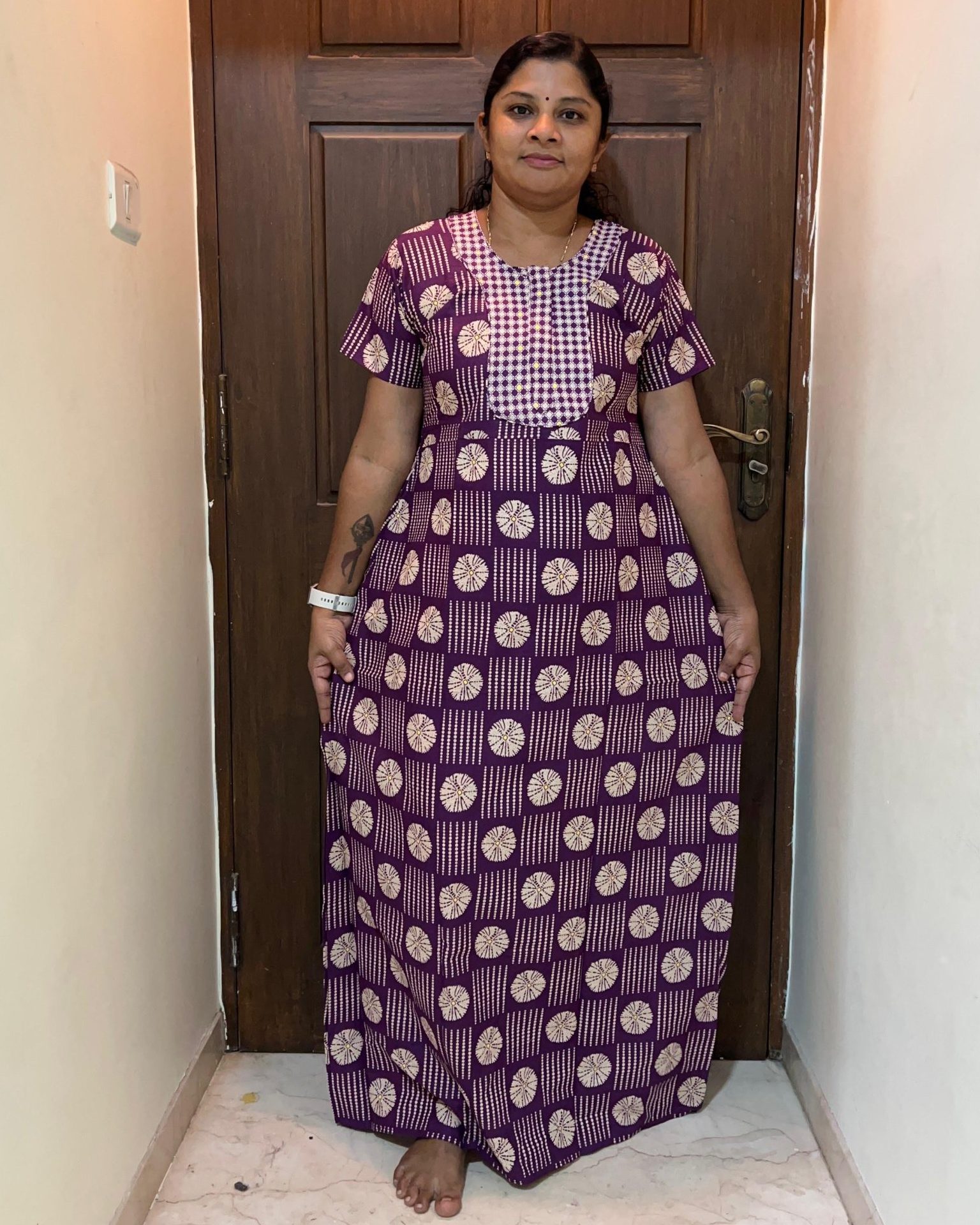 WhatsApp Image 2026-04-11 at 2.55.26 PM AB099 Pranjul Nighty - Image 1