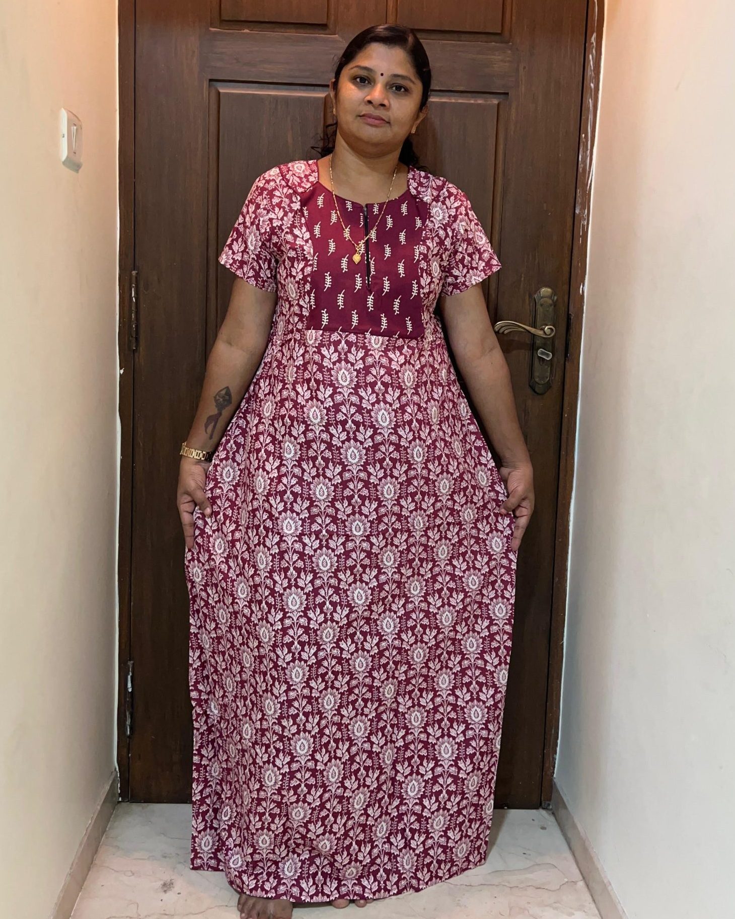 WhatsApp Image 2026-04-11 at 3.07.12 PM AB0106 Pranjul Nighty - Image 1