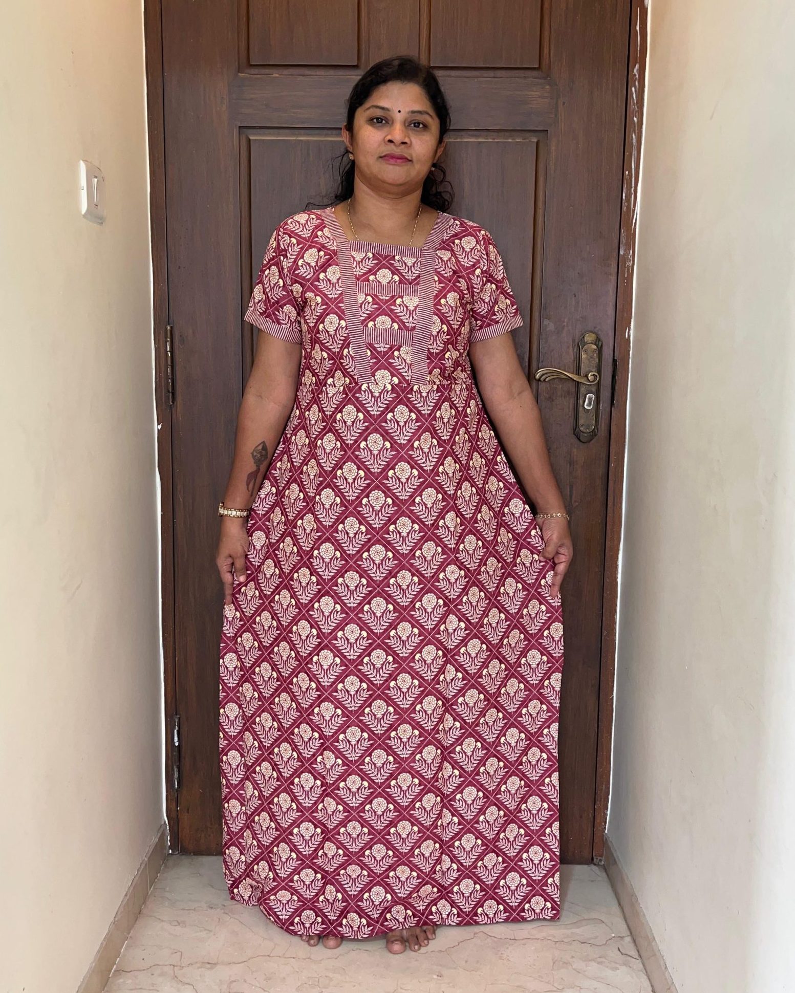 WhatsApp Image 2026-04-11 at 3.14.48 PM AB0109 Pranjul Nighty - Image 1