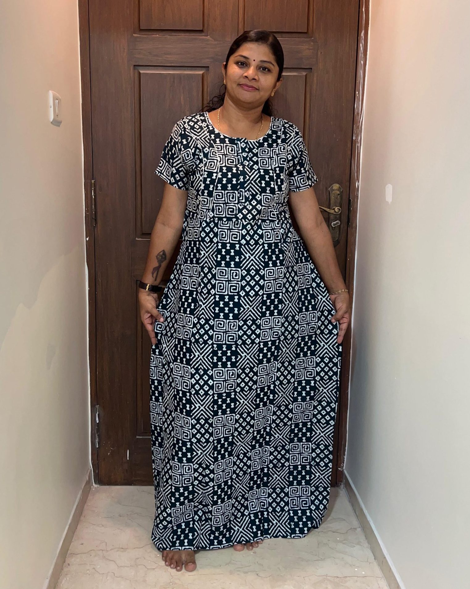 WhatsApp Image 2026-04-11 at 3.20.54 PM AB0112 Pranjul Nighty - Image 1