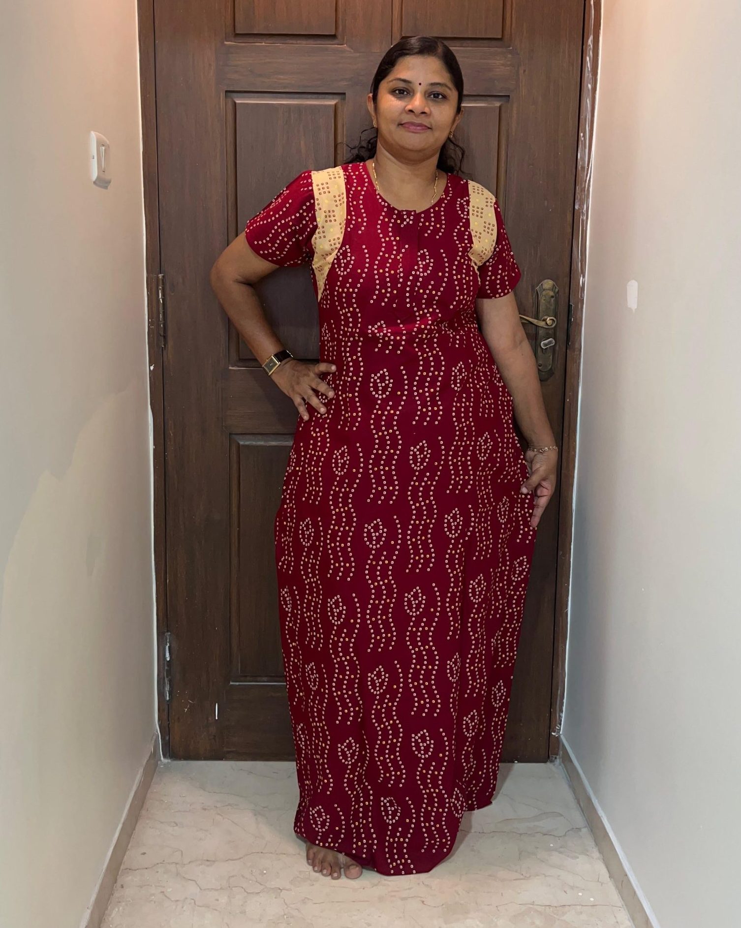 WhatsApp Image 2026-04-11 at 3.21.48 PM AB0113 Pranjul Nighty - Image 1