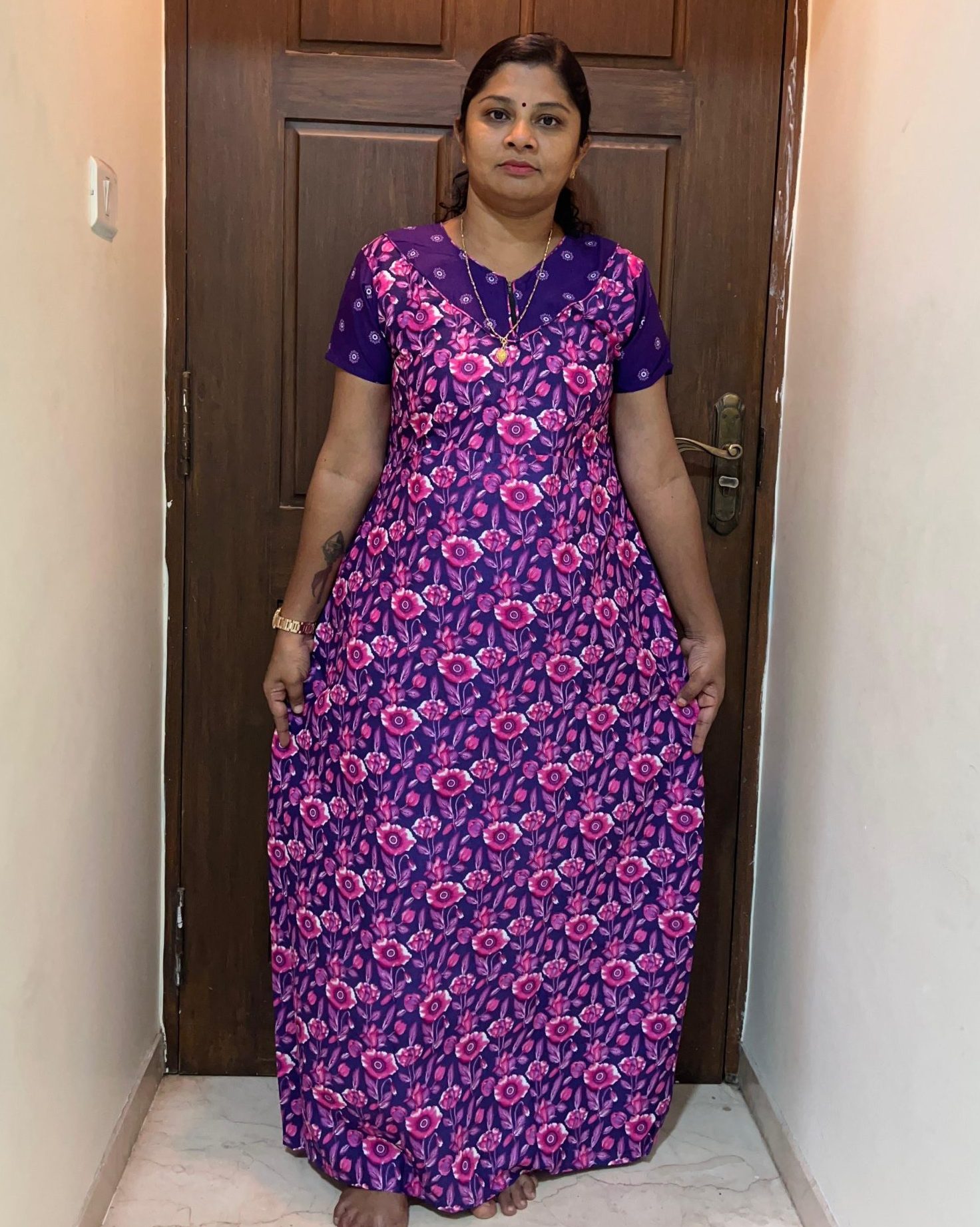 WhatsApp Image 2026-04-11 at 3.53.49 PM AB0140 Pranjul Nighty - Image 1