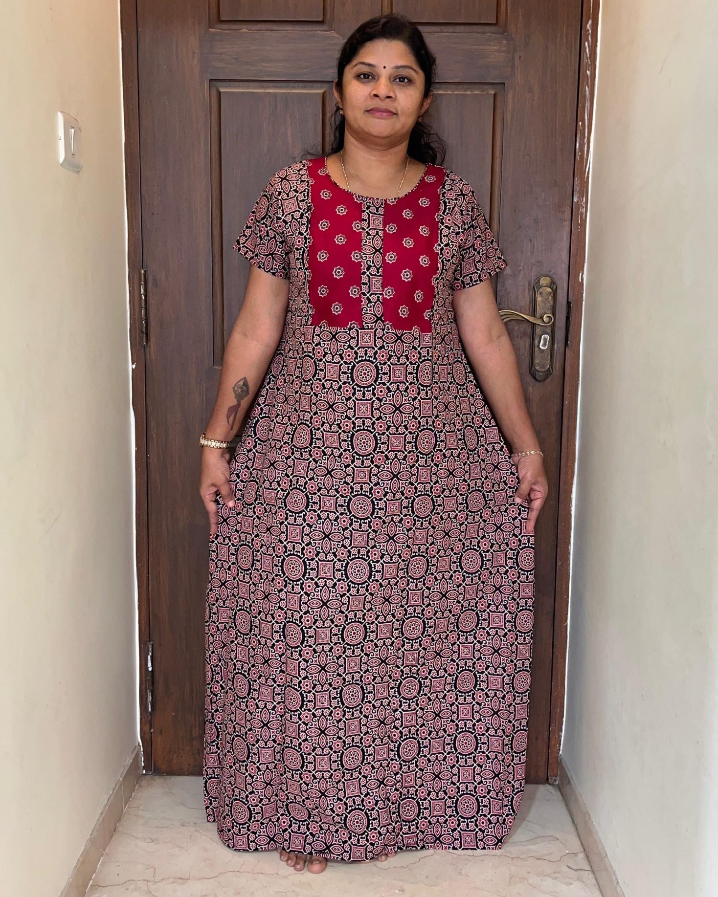 WhatsApp Image 2026-04-11 at 4.35.39 PM AB0118 Pranjul Nighty - Image 1